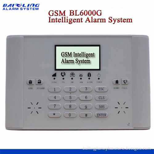 GSM SMS Alarm System, LCD Screen Professional Manufacturer Provide Solution